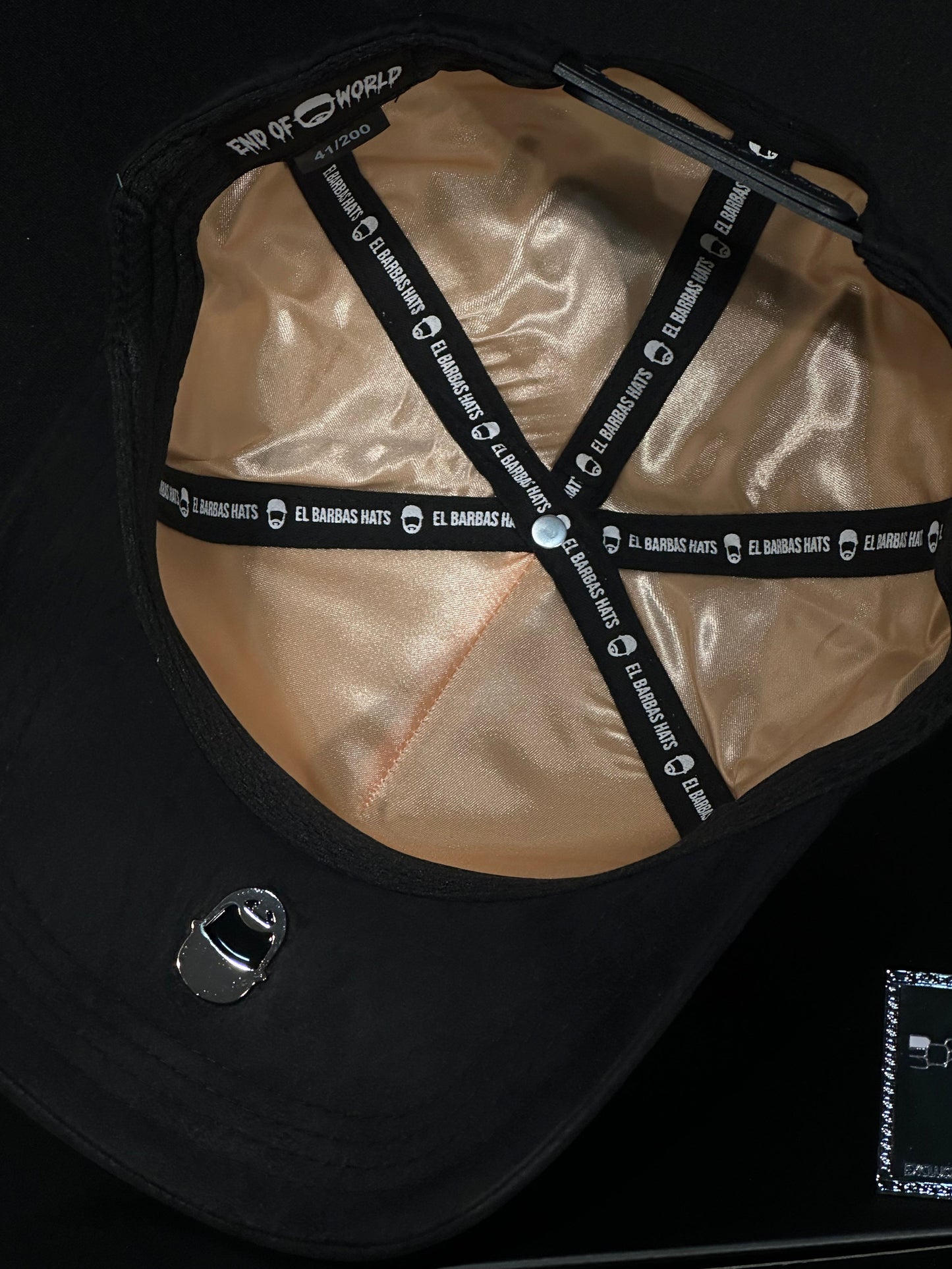 BARBAS HATS - SKULLS ROSE GOLD