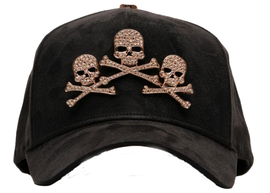 BARBAS HATS - SKULLS ROSE GOLD